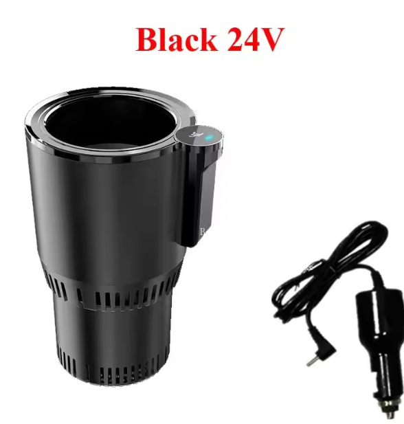 24V araba isıtma soğutma kupa ısıtıcı soğutucu akıllı fincan kupa tutucu Tumbler soğutma içecek içecek kapları yaz içecek