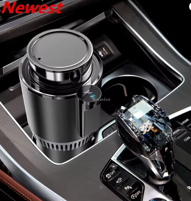 24V araba isıtma soğutma kupa ısıtıcı soğutucu akıllı fincan kupa tutucu Tumbler soğutma içecek içecek kapları yaz içecek