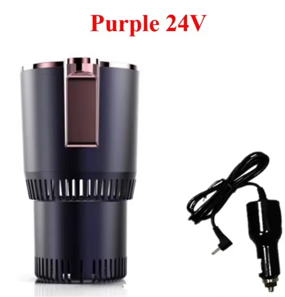 24V araba isıtma soğutma kupa ısıtıcı soğutucu akıllı fincan kupa tutucu Tumbler soğutma içecek içecek kapları yaz içecek