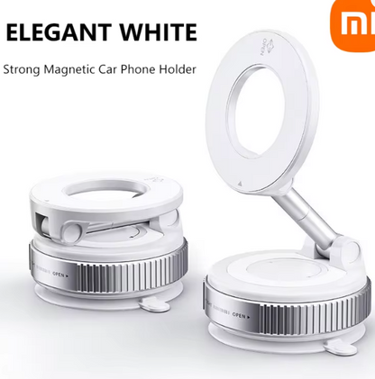 Xiaomi K007 Güçlü Manyetik Telefon Tutucu Katlanabilir Tasarım 360° ° Araba, Banyo Manyetik Braketi için Ayarlanabilir Vakumlu telefon tutacağı